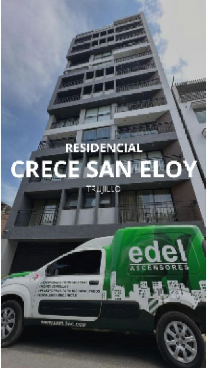 ✅ Instalamos ascensor de 13 paradas en Residencial Crece San Eloy, ubicado en Trujillo.
🤝Gracias por confiar en Edel y en nuestra trayectoria de mas de 35 años en el mercado Nacional e Internacional.
#edelascensoresperu 
#salvaescaleras 
#constructorasperu 
#compraproductoeuropeo 
#inmobiliariaperu